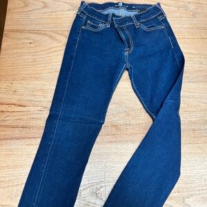 7 For All Mankind Women's Blue Jeans